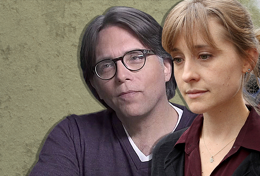 Keith Raniere; Allison Mack (YouTube/Getty/Jemal Countess)