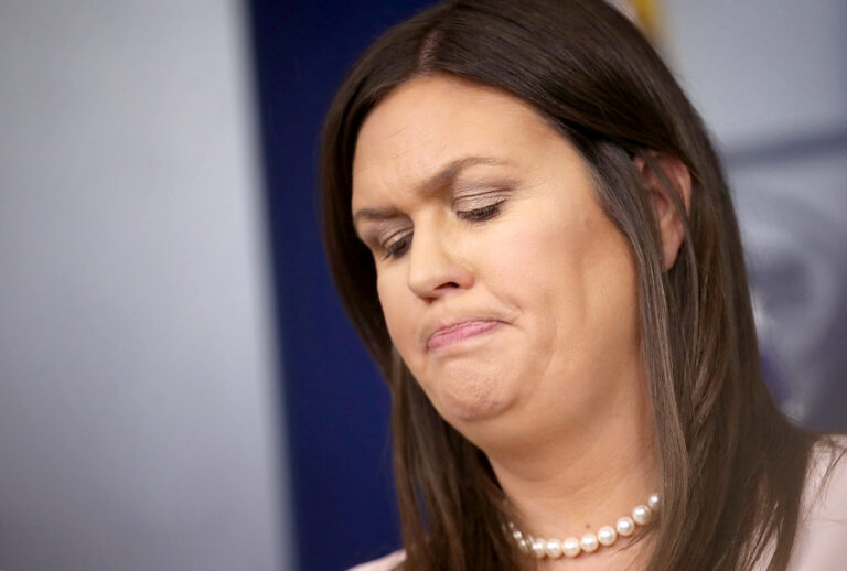 Sarah Huckabee Sanders (Getty/Win McNamee)