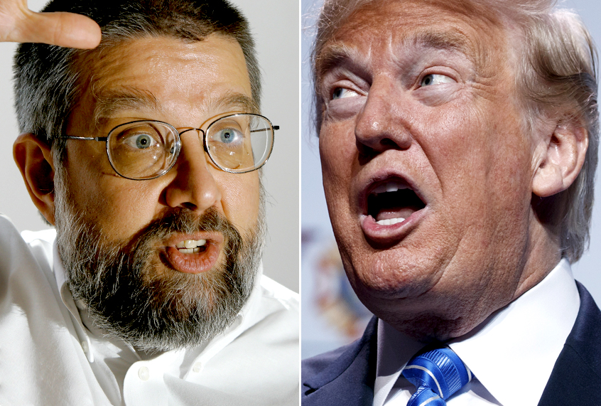 Michael Scheuer; Donald Trump (AP/J. Scott Applewhite/Evan Vucci)