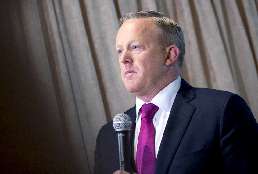 Former White House Press Secretary Sean Spicer (Getty/Drew Angerer)