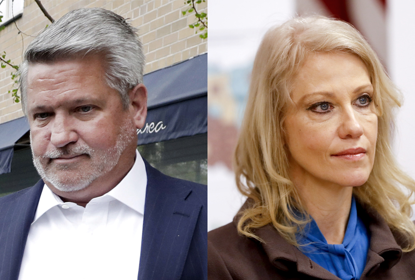 Bill Shine; Kellyanne Conway (AP/John Minchillo)