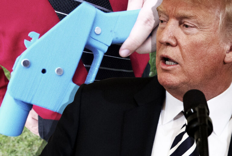 3D Printed Gun; Donald Trump (AP/Getty/Salon)
