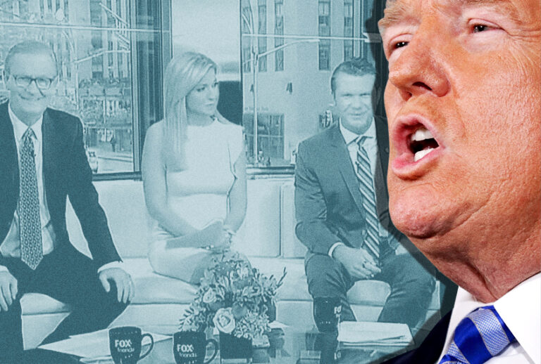 "Fox & Friends;" Donald Trump (Getty/Chip Somodevilla/Fox News)