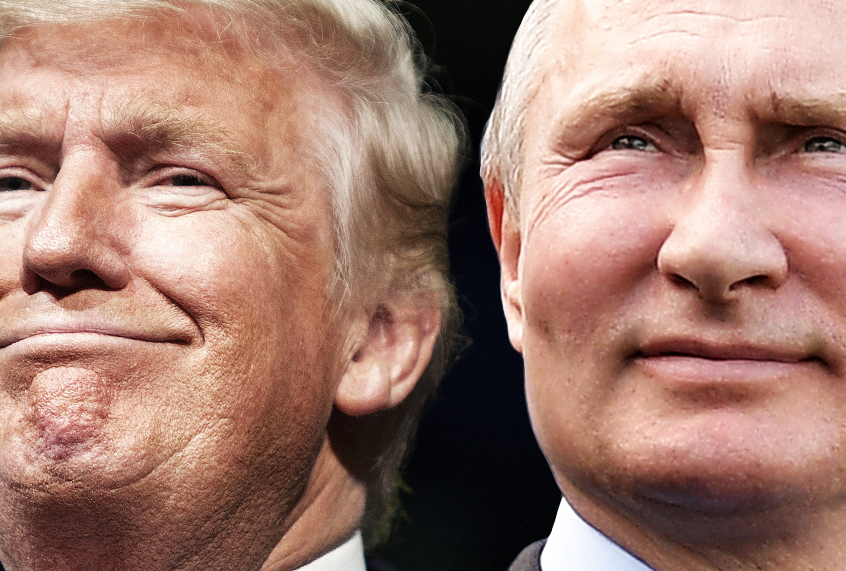 Donald Trump; Vladimir Putin (Getty/Photo montage by Salon)