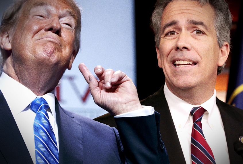 Donald Trump; Joe Walsh (AP/Photo Montage by Salon)