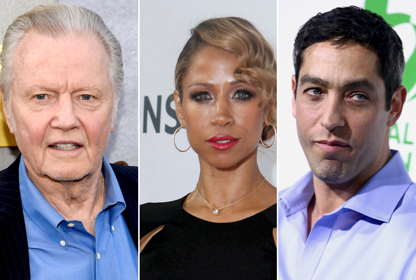 Jon Voight; Stacey Dash; Nick Loeb (AP/Chris Pizzello/Eric Charbonneau/John Salangsang)