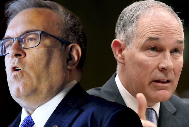 Andrew Wheeler; Scott Pruitt (AP/Getty/Salon)