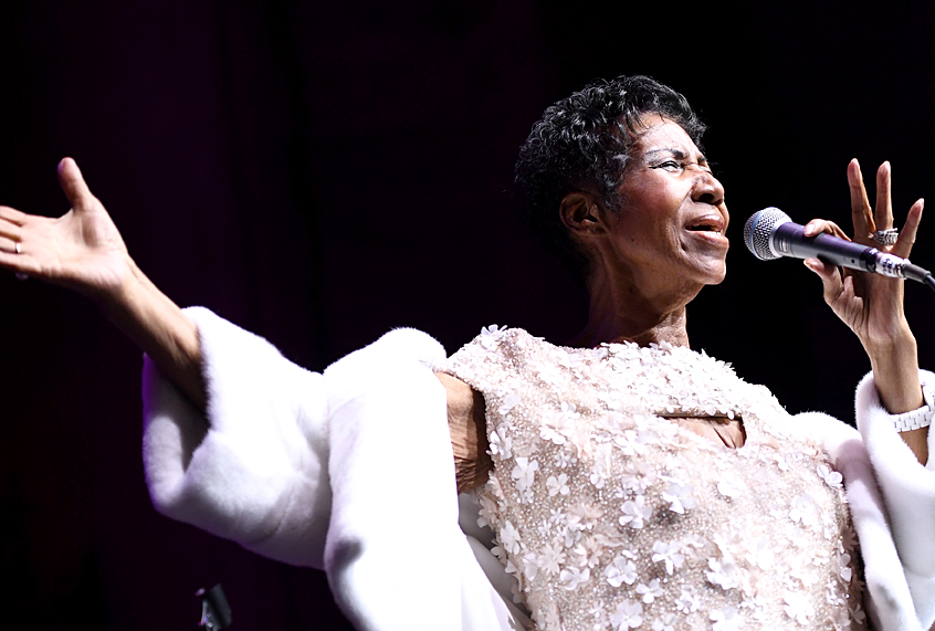 Aretha Franklin (Getty/Dimitrios Kambouris)