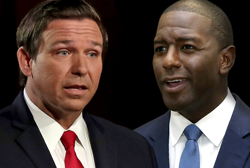Ron DeSantis; Andrew Gillum (AP/John Raoux/Steve Cannon)