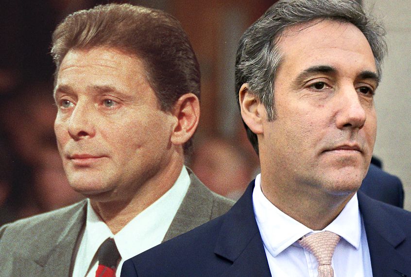 Sammy "The Bull'' Gravano; Michael Cohen (AP/Photo Montage by Salon)