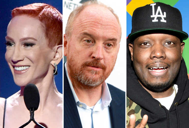Kathy Griffin; Louis C.K.; Michael Che (Getty/AP)