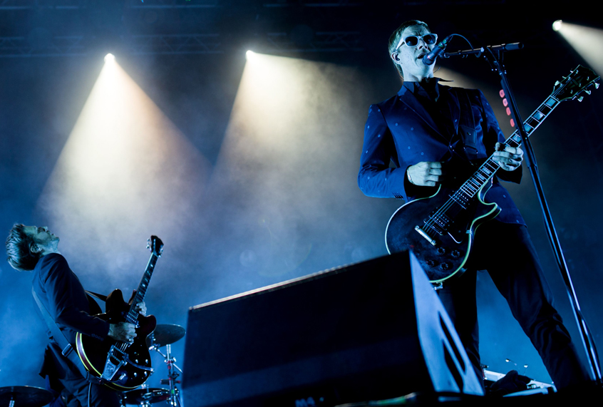 Interpol performs at the Arena in Vienna, Austria, on June 25, 2018. (Getty/Georg Hochmuth)