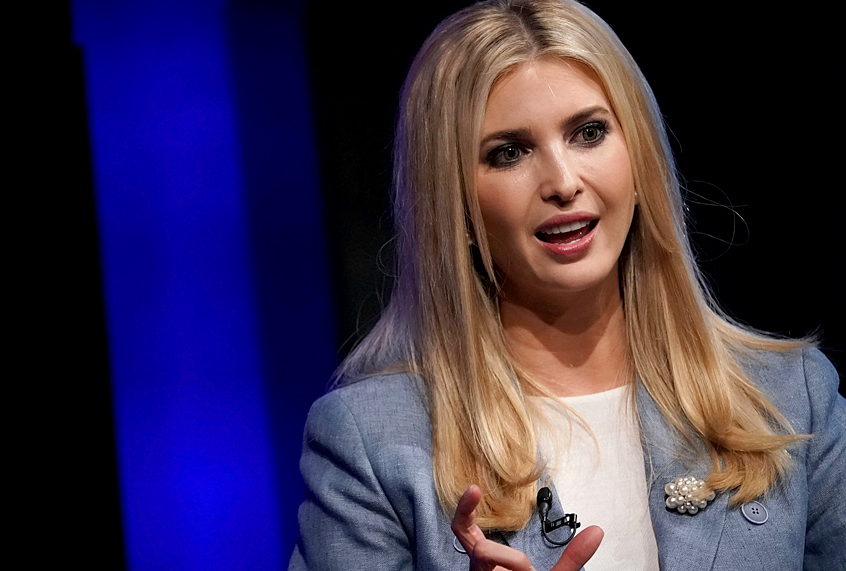 Ivanka Trump speaks during an Axios360 News Shapers event August 2, 2018. (Getty/by Alex Wong)