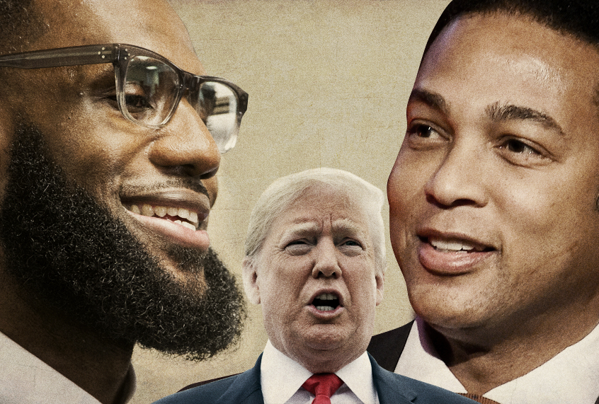 LeBron James; Donald Trump; Don Lemon (AP/Getty/Salon)