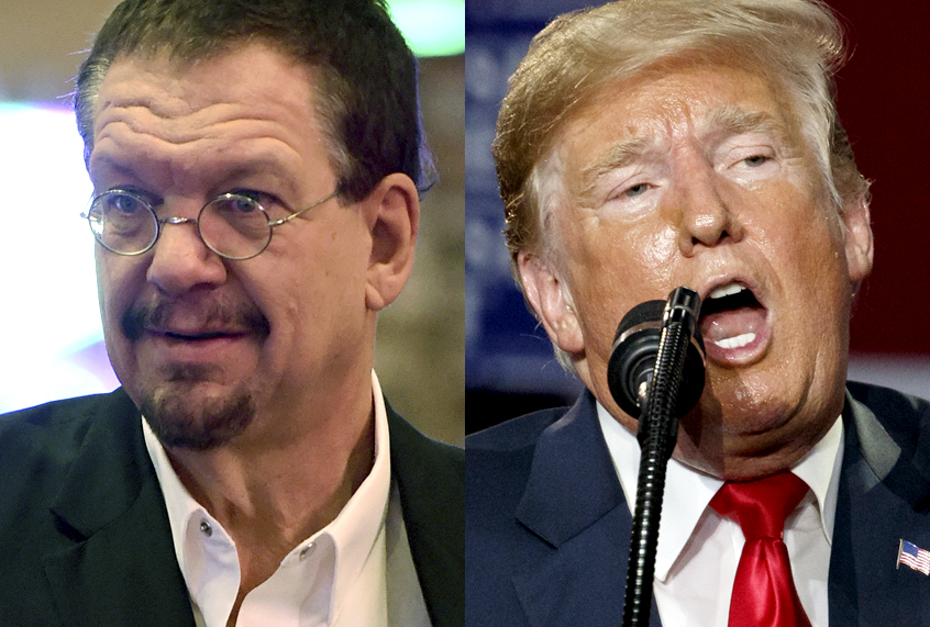 Penn Jillette; Donald Trump (Getty/Ethan Miller/AP/Carolyn Kaster)