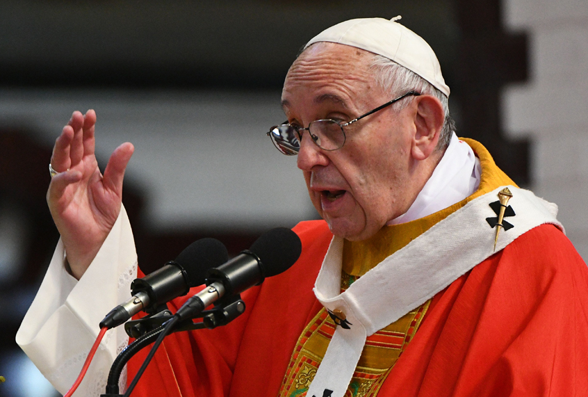 Pope Francis (Getty/Vincenzo Pinto)