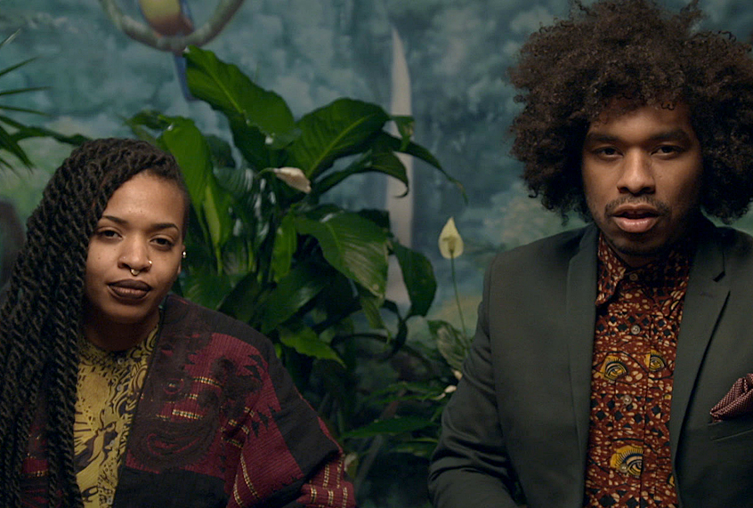 Doreen Garner and Terence Nance in "Random Acts of Flyness" (HBO)