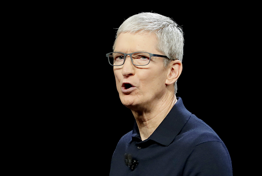Apple CEO Tim Cook (AP/Marcio Jose Sanchez)