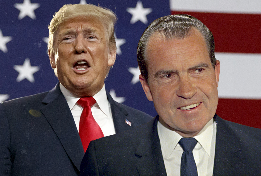Donald Trump; Richard Nixon (AP/Getty/Salon)