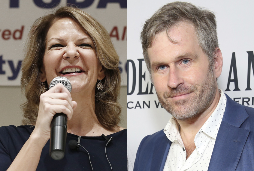 Kelli Ward; Mike Cernovich (AP)