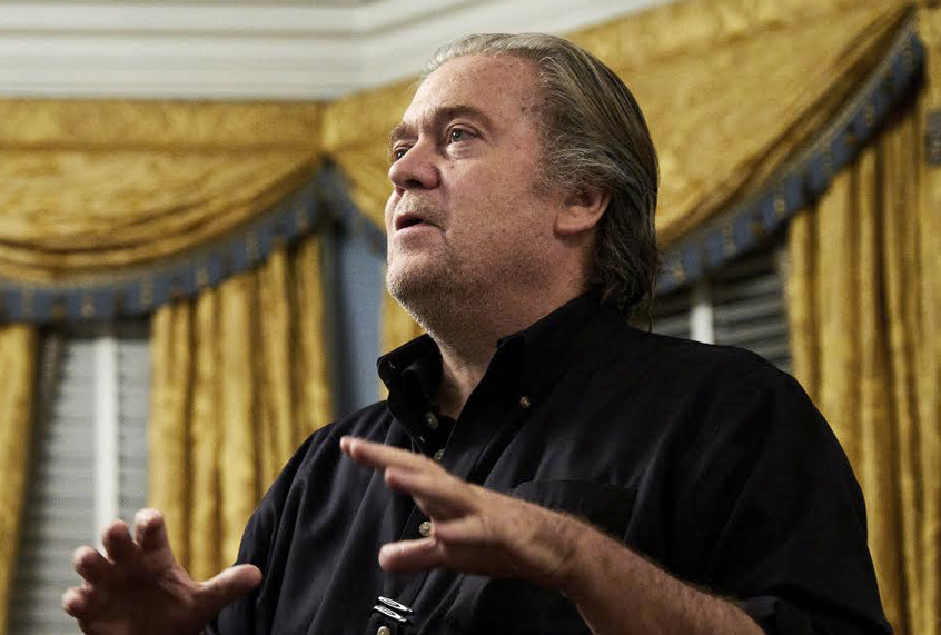 Steve Bannon in "The Circus" (Showtime/T.j. Kirkpatrick)