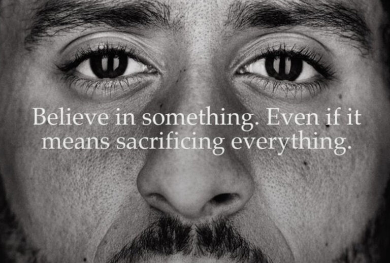 Colin Kaepernick in the new Nike Ad (Instagram/Kaepernick)
