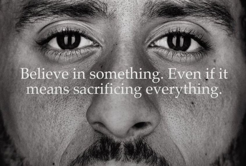 Colin Kaepernick in the new Nike Ad (Instagram/Kaepernick)