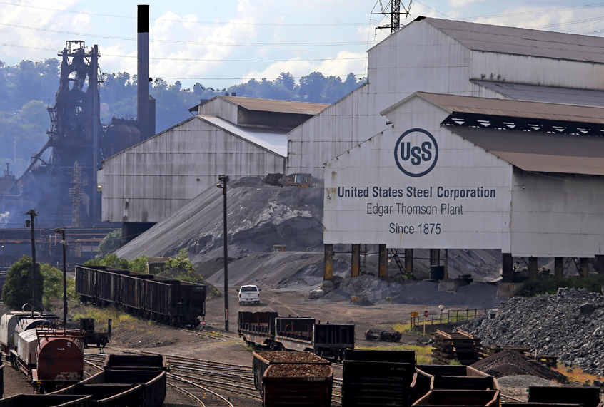 United States Steel's Edgar Thomson works (AP/Gene J. Puskar)