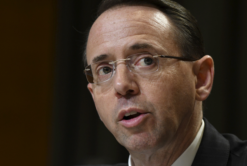 Rod Rosenstein (AP/Mark Reinstein)