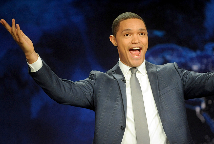 Trevor Noah hosts  "The Daily Show with Trevor Noah" (Brad Barket/Getty Images For Comedy Central)
