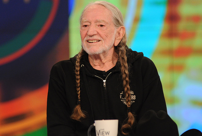 Willie Nelson on "The View" (ABC/Paula Lobo)