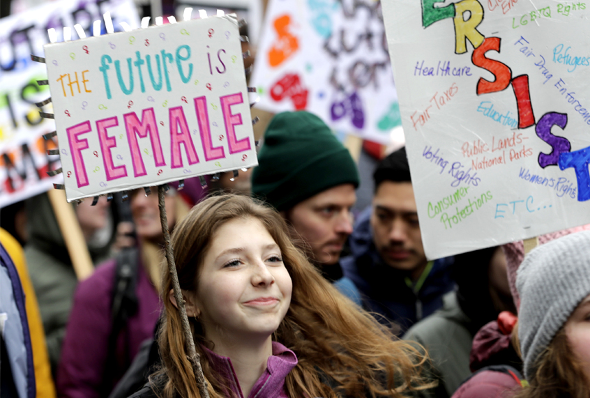 Womens March Seattle (AP/ed S. Warren)