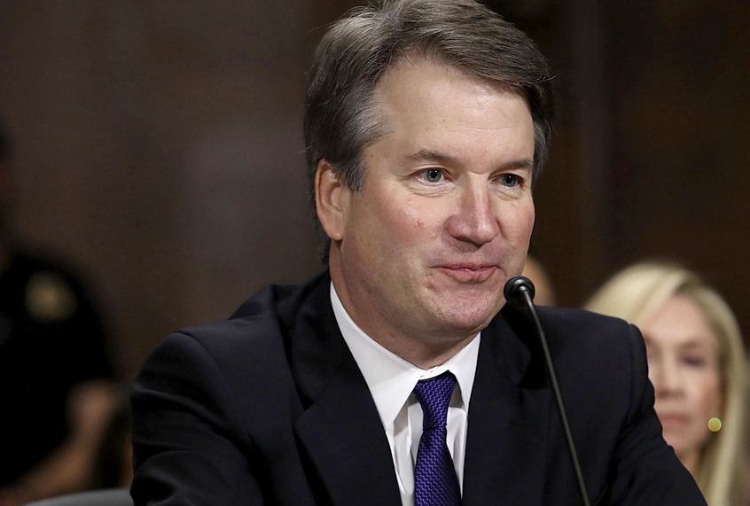 Supreme Court nominee Brett Kavanaugh testifies before the Senate Judiciary Committee on Capitol Hill in Washington, Thursday, Sept. 27, 2018. (AP/Win McNamee)