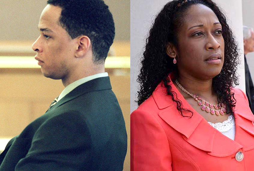 Rae Carruth; Marissa Alexander (AP/Jeff Siner/Bob Mack)