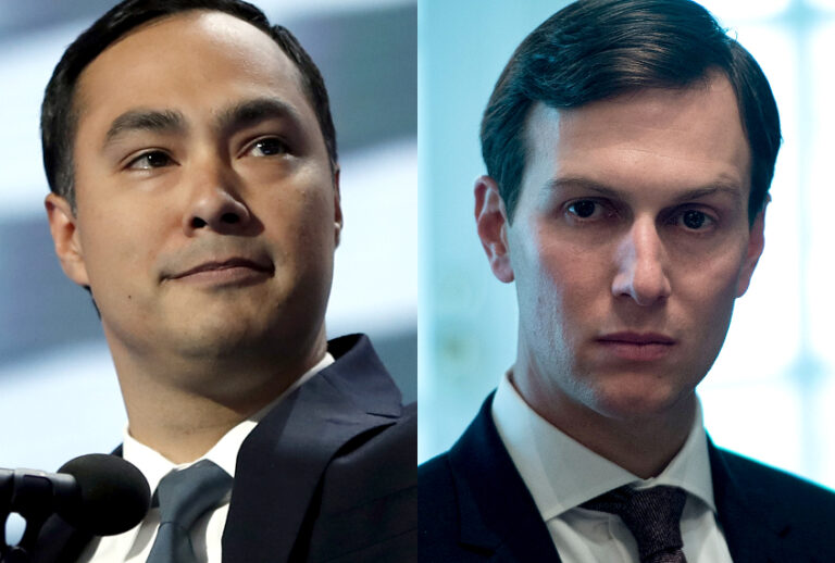 Joaquin Castro; Jared Kushner (AP/Getty)