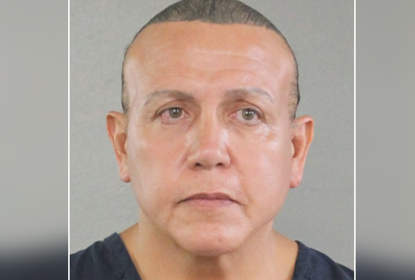 Undated photo released by the Broward County Sheriff's office of Cesar Sayoc (Broward County Sheriff's Office)
