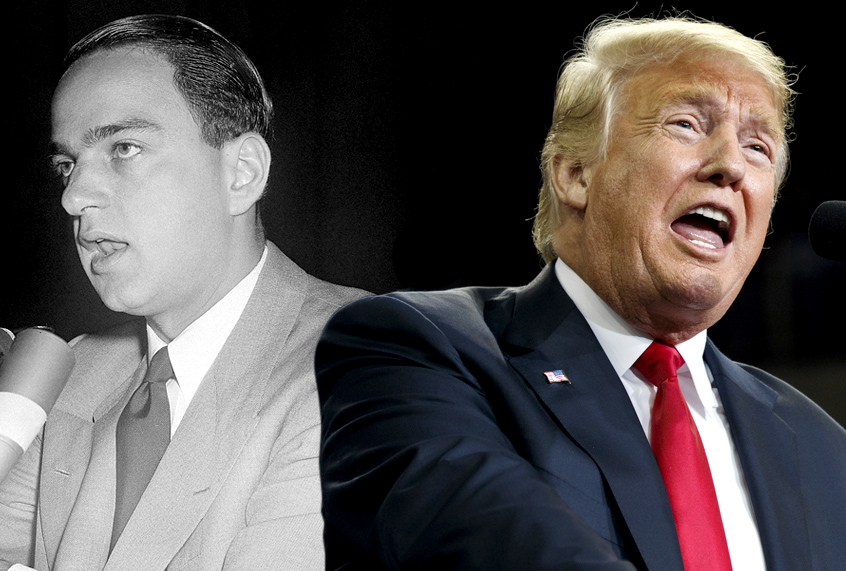 Roy Cohn; Donald Trump (AP/Salon)