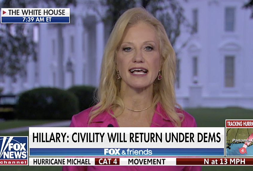 Kellyanne Conway on "Fox & Friends" (Fox News)