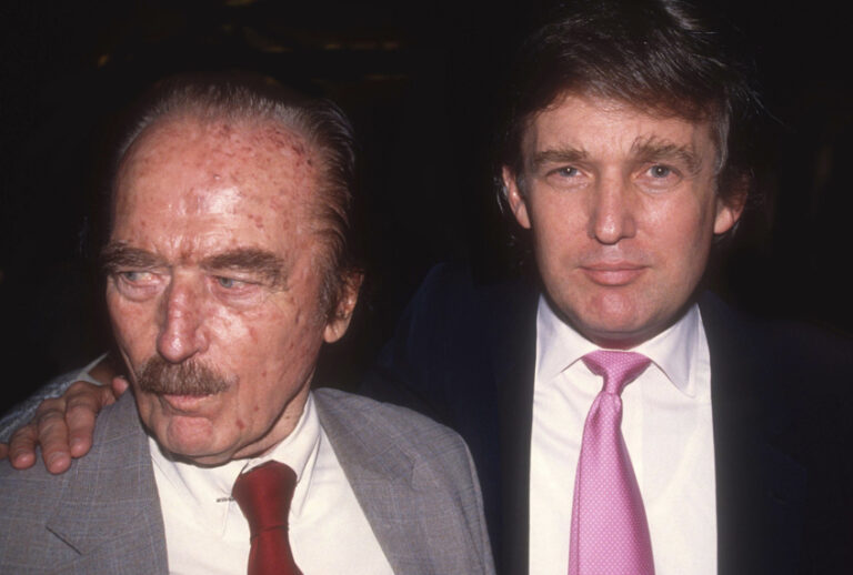Fred Trump; Donald Trump (AP/Adam Scull)