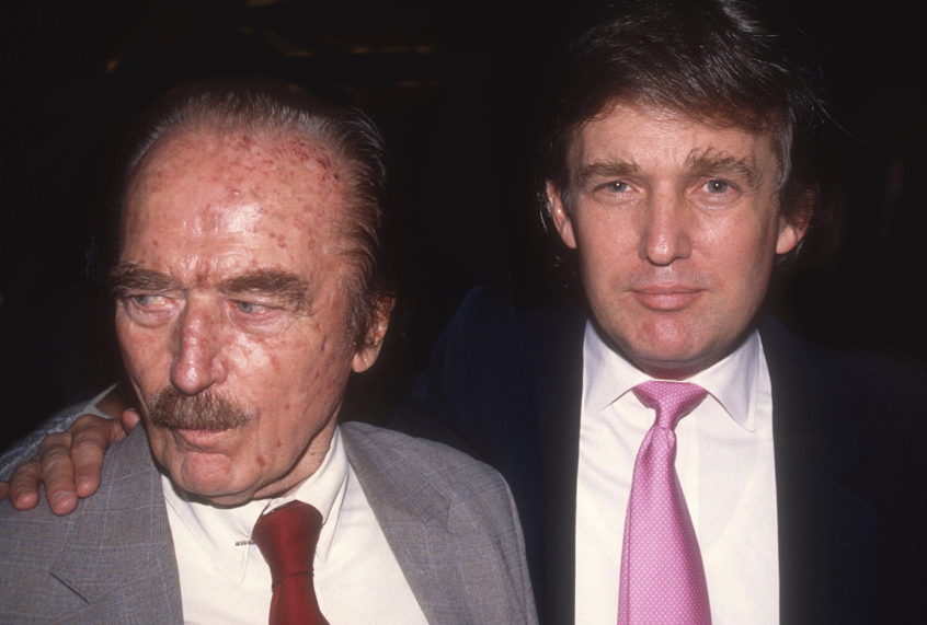 Fred Trump; Donald Trump (AP/Adam Scull)