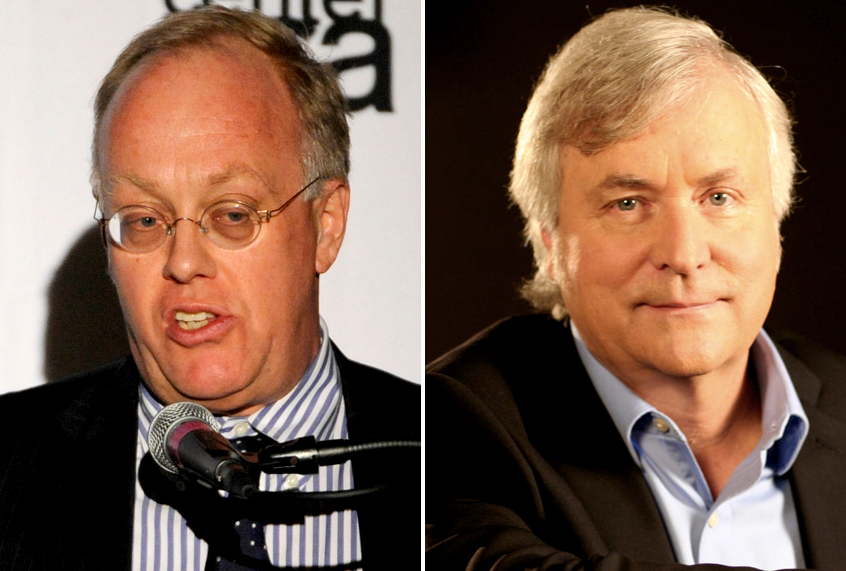 Chris Hedges; David Talbot (AP/Chris Pizzello/Harper Collins)