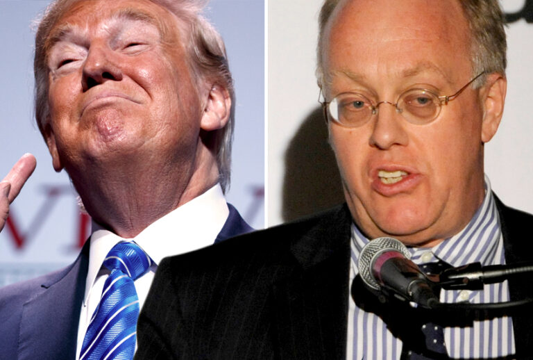 Donald Trump; Chris Hedges (AP/Salon)