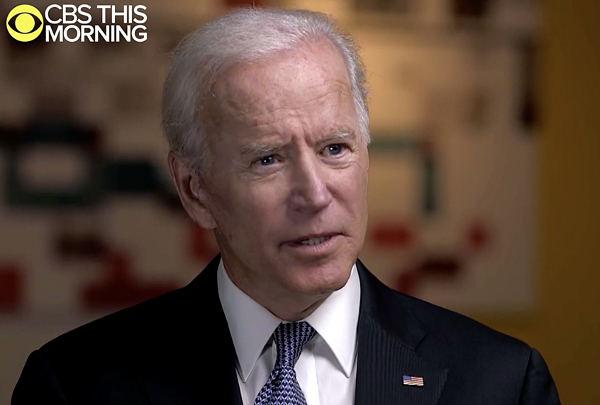 Joe Biden on "CBS This Morning" (CBS)