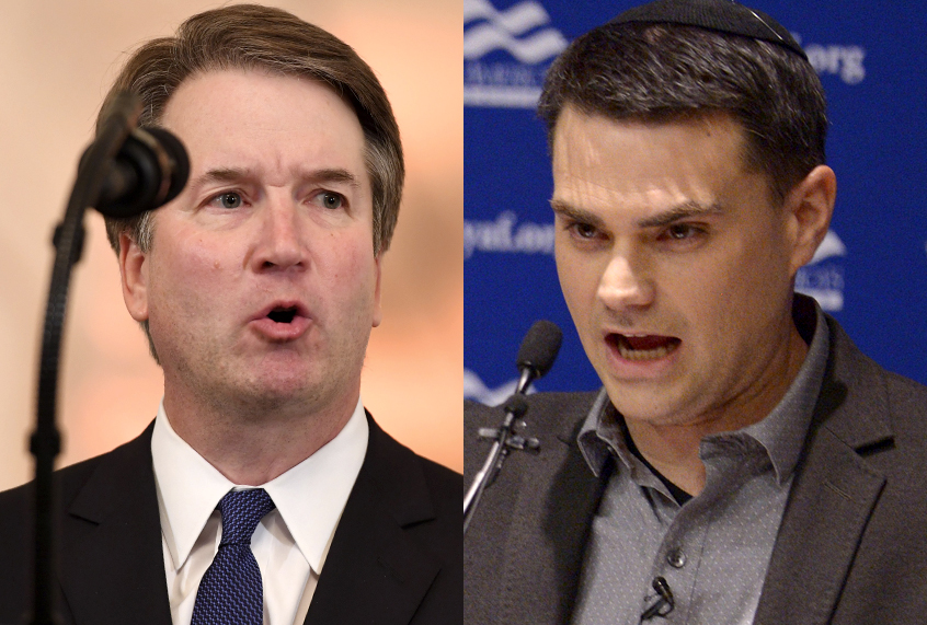 Brett Kavanaugh; Ben Shapiro (Getty/Saul Loeb/AP/Leah Hogsten)