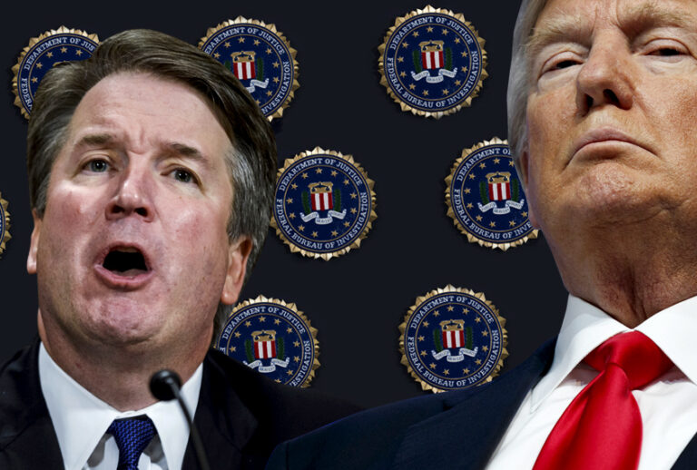 Brett Kavanaugh; Donald Trump (AP/Salon)
