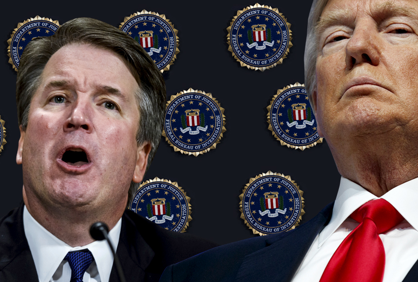 Brett Kavanaugh; Donald Trump (AP/Salon)