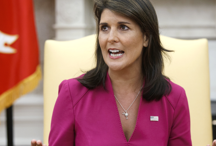 Nikki Haley (AP/Evan Vucci)