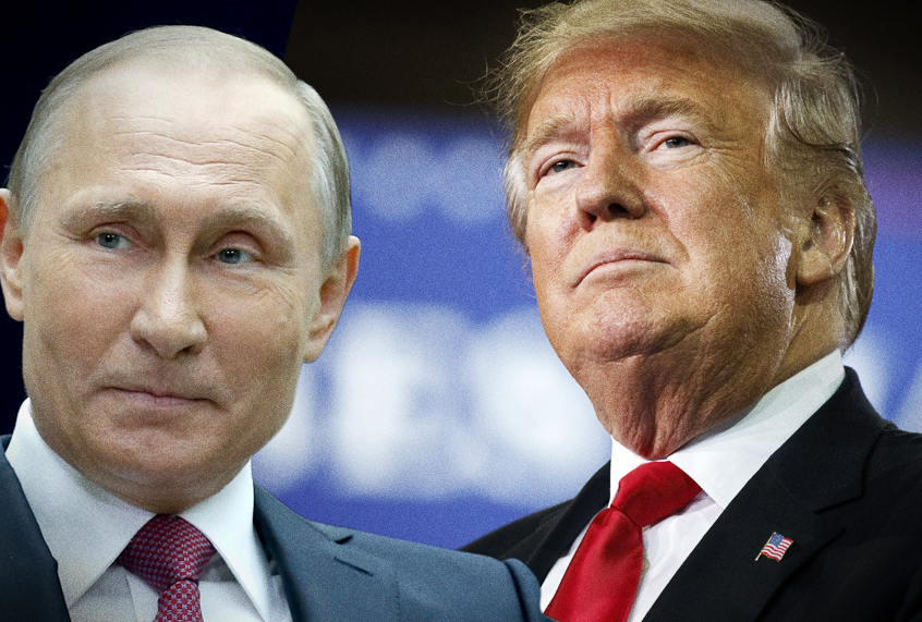 Vladimir Putin; Donald Trump (AP/Photo Montage by Salon)