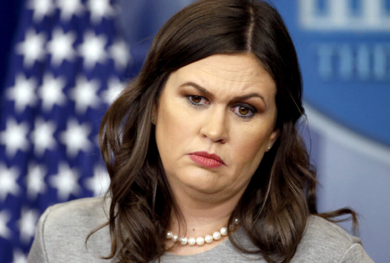 Sarah Huckabee Sanders (AP/Alex Brandon)