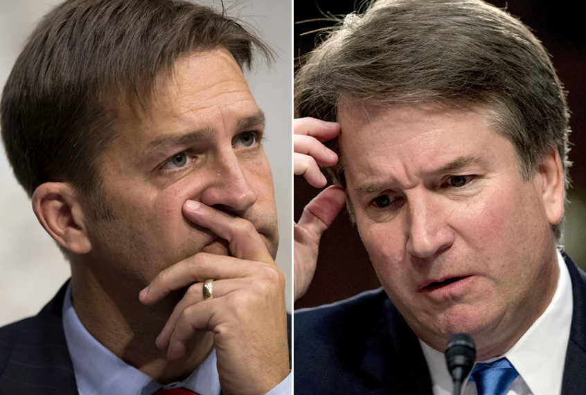 Ben Sasse; Brett Kavanaugh (Getty/AP)